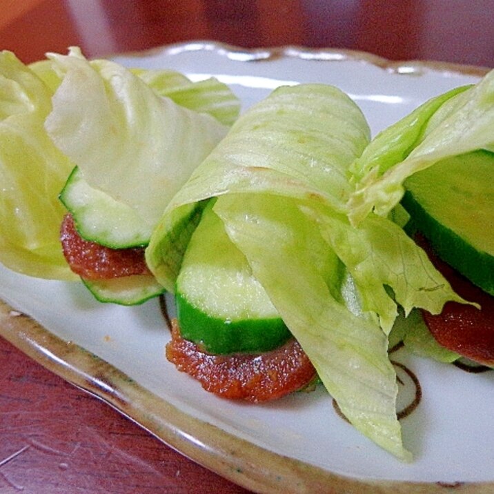 おつまみに カラスミと胡瓜のレタス巻き レシピ 作り方 By Sundisk 楽天レシピ おつまみに カラスミと胡瓜のレタス巻き レシピ 作り方 By Sundisk 楽天レシピ